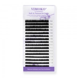 Extensii de gene Vimoko by Nagaraku C MIX lungimi mici 5-7mm